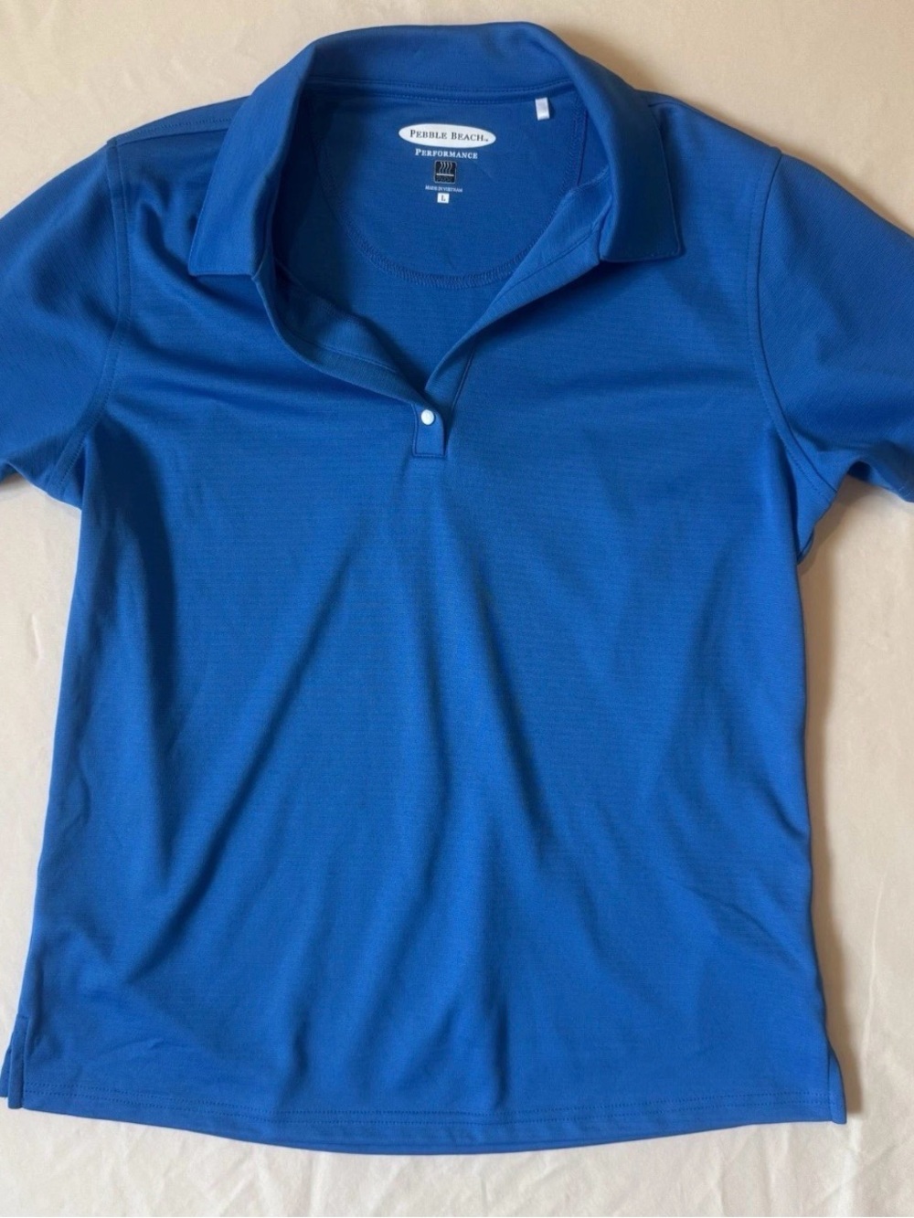 Pebble Beach Women's Royal Blue Performance Polo
